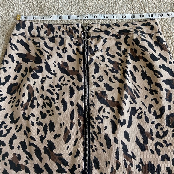 🔸 Forever 21 🔸 animal print skirt - Picture 8 of 8